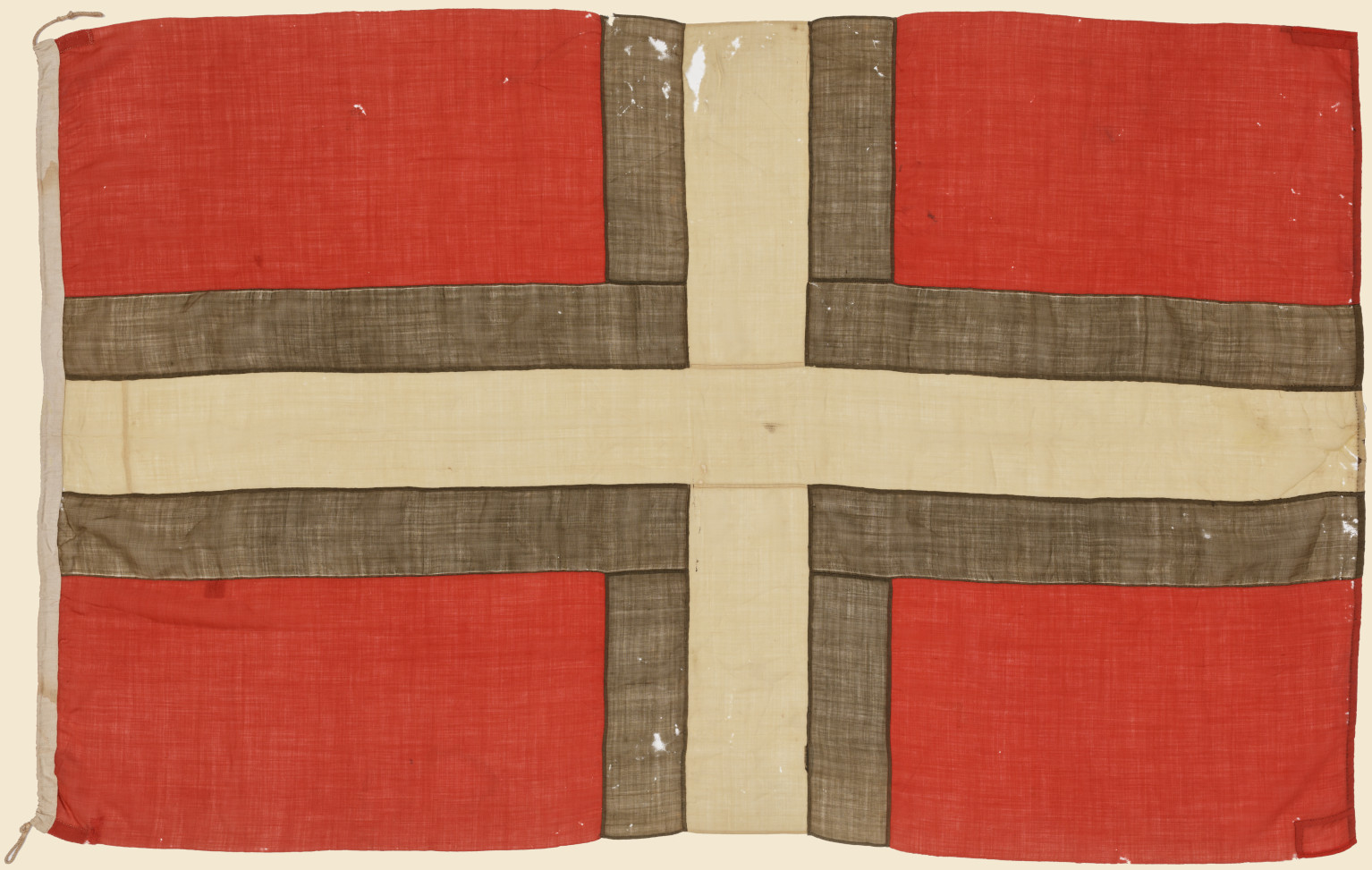 Photo of an original dagblad flag